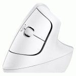 SOURIS VERTICALE LOGITECH LIFT FOR BUSINESS BLANCHE