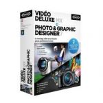 VIDÉO DELUXE MX + PHOTO & GRAPHIC DESIGNER 7 WINDOWS, ENSEMBLE COMPLET, SUPPORT: DVD, FRANÇAIS