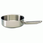 BOURGEAT - SAUTEUSE PERFORMANCE CYLINDRIQUE EXCELLENCE INOX D.240 MM - 696024
