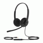 CASQUE FILAIRE YEALINK UH34 LITE MICROSOFT TEAMS USB-A