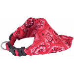 DOOGY CLASSIC - COLLIER CHIEN BANDANA STAR ROUGE TAILLE : T1 - ROUGE
