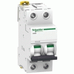 DISJONCTEUR 2P 16A COURBE C IC60N ACTI9 - SCHNEIDER ELECTRIC