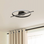 LINDBY BIRIELLE PLAFONNIER LED, STEPDIM, NOIR