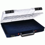 MALLETTE DOUBLE COUVERCLE SANS GODET 57X413X33CM - RAACO