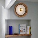 MARKET SET PORTINATX APPLIQUE MURALE BLANC, Ø40CM