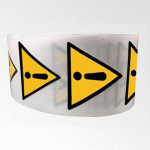 ROULEAU DE PICTOS DE DANGER - DANGER GÉNÉRAL - W001 - ISO 7010 25 MM