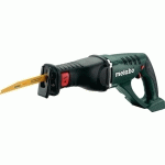 SCIE SABRE SANS FIL METABO ASE 18 LT (MACHINE SEULE) 18V LI- ION