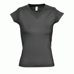 TEE-SHIRT PERSONNALISABLE FEMME EN COTON GRISFONCE