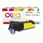 TONER REMANUFACTURÉ OWA - STANDARD - JAUNE - POUR EPSON C13S050627
