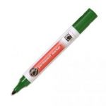 5 ETOILES MARQUEUR PERMANENT POINTE OGIVE CORPS PLASTIQUE ENCRE VERTE À BASE D'ALCOOL