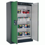 ARMOIRE SÉCURITÉ Q-PEGASUS-90 Q90.195.120.WDAC GRIS/VERT - MANUTAN COLLECTIVITÉS