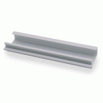 LOT DE 4 POIGNÉES PROFIL EN ALUMINIUM RECOUPABLE SEVESO LONGUEUR 2,4 M - LARGEUR 17 MM HETTICH