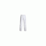 PANTALON DE TRAVAIL NEW PILOTE À POCHES GENOUILLÈRES BLANC T44/46 - MUZELLE DULAC - NEWPILOPNPGBLA T2