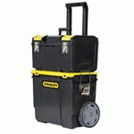 STANLEY 1 SERVANTE COMPACTE 3 EN 1 AVEC ORGANISEUR CENTRAL DÉTACHABLE 43 LITRES