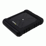 STARTECH.COM BOÎTIER USB 3.0 ANTICHOC POUR DISQUE DUR SATA 6GB/S DE 2,5 - BOÎTIER HDD / SSD ROBUSTE AVEC UASP - QUALITÉ MILITAIRE - BOITIER EXTERNE - SATA 6GB/S - SATA 6GB/S, USB 3.0
