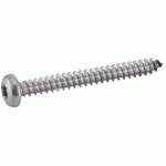 VIS À TÔLE - TÊTE CYLINDRIQUE LARGE - TORX - INOX - 3,9X22 - B200 ACTON