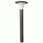 BORNE SOLAIRE À DÉTECTION AVEC 2 MODES - IP65 - ANTHRACITE - LILY BF LIGHT