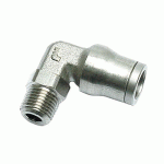 ÉQUERRE COMPACTE À PIQUAGE MÂLE FILETAGE BSPT CONIQUE 3609 08 13 PARKER