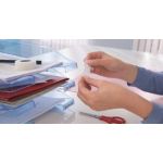 FILM RUBAN ADHÉSIF, 19 MM X 10 M, MAT, INVISIBLE - LOT DE 12