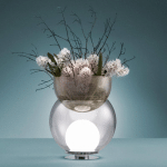 FONTANA ARTE LAMPE À POSER GIOVA DÉCORATIVE 32 CM