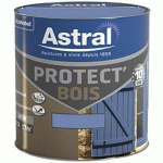 PEINTURE PROTECTRICE BOIS SATINÉE TEINTE BLEU PROVENCE