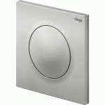 PLAQUE DE COMMANDE URINOIR VISIGN FOR STYLE 20 POUR SYSTÈME DE CHASSE PREVISTA 8610.2 - GRIS MAT VIEGA