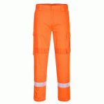 PORTWEST FR401 PANTALON BIZFLAME PLUS LÉGER ORANGE - TAILLE M - STANDARD