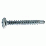 VIS AUTO-PERCEUSE À TÊTE CYLINDRIQUE CRANTÉE PH ZINGUÉ DIN 7504-N 4,2/32MM BOÎTE DE 500 - ULTIMA - AFB7504MH4232
