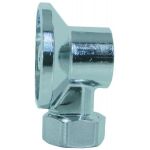 APPLIQUE AVEC ECROU DIAMETRE 14 CHROME