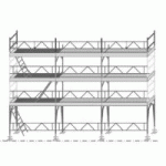 ECHAFAUDAGE RAPID PRO 42 LOT 85 M2