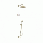 KIT DE DOUCHE THERMOSTATIQUE ÉLECTRONIQUE ET ENCASTRÉ SHOWER TECHNOLOGY · CONTRÔ - TRES 09226301LM