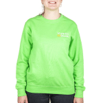 SWEAT COL ROND MAMAN SOBRICOLO VERT FLUO TL - SWJH030LIL