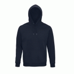 SWEAT PERSONNALISABLE À CAPUCHE COTON ORGANIQUE BIOFRENCH MARINE