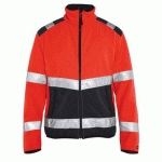 VESTE SOFTSHELL HAUTE VISIBILITÉ TAILLE L - BLAKLADER