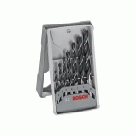 COFFRET 7 FORETS CYLINDRIQUES POUR BOIS 3 À 10 MM - BOSCH - 2607017034
