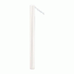 POTELET CARREFOUR Ø76 MM CHAINES 1 ANNEAU ZINC BLANC 9010 - PROCITY