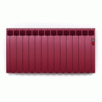 RADIATEUR ÉLECTRIQUE À FLUIDE CALOPORTEUR - 2000W - SÉRIE D - BORDEAUX ROINTE