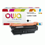 TONER REMANUFACTURÉ OWA - STANDARD - NOIR - POUR CANON 732BK