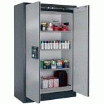 ARMOIRE SÉCURITÉ Q-CLASSIC-90 Q90.195.120 GRIS/ARGENT