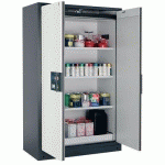ARMOIRE SÉCURITÉ Q-PEGASUS-90 Q90.195.120.WDAC GRIS/BLANC - ASECOS