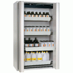 ARMOIRE SÉCURITÉ S-PHOENIX VOL.2-90 S90.196.120.FDAC GRIS - MANUTAN COLLECTIVITÉS