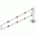 BARRIÈRE-PORTE PIVOTANTE À CHEVILLER AVEC BLOCAGE - 2500MM - SCHAKE