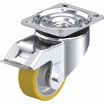 BLICKLE - ROULETTE PIVOTANTE À FREIN Ø 80MM BANDAGE POLYURÉTHANE PU 200KG - LK-ALTH 80K-FI
