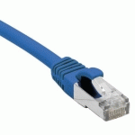 CORDON RJ45 CATÉGORIE 6 F/UTP LSOH SNAGLESS BLEU - 10 M - CUC
