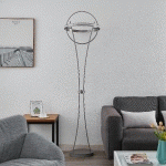 LINDBY BERKAY LAMPADAIRE LED
