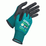 LOT DE 10 - GANTS DE MANUTENTION UVEX BAMBOO TWINFLEX D XG, TAILLE 9 - LA PAIRE