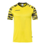 MAILLOT ENFANT - UHLSPORT - GOAL 25 JAUNE CITRON/NOIR