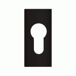 ROSACE DE SÉCURITÉ ÉTROITE RECTANGULAIRE POUR PORTE CHASSIS EZ145Q KARCHER DESIGN