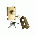 SERRURE MONOPOINT VEGA VERTICAL TIRAGE GAUCHE CYLINDRE DE 45MM - JPM - 121000-01-2A
