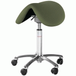 SIÈGE DALTON FLEXMATIC - TISSU CURA - BAS - VERT/JAUNE - GLOBAL PROFESSIONAL SEATING